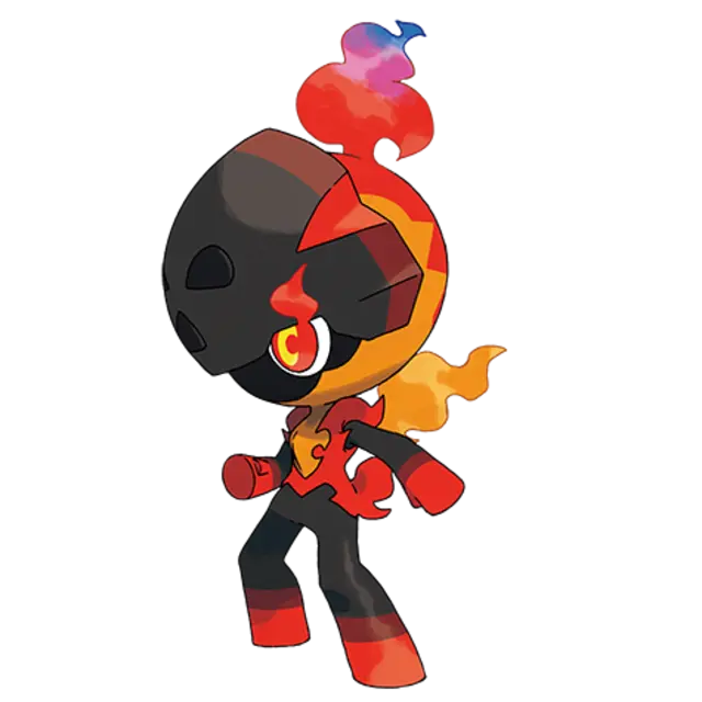 Charcadet, the Fire Child Pokémon — Fire-type Pokémon official artwork