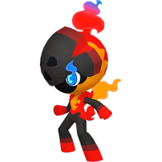 Charcadet shiny front-facing sprite from Legends Za