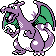 Charizard shiny front-facing sprite from Pokémon Crystal