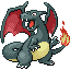 Charizard shiny front-facing sprite from Pokémon Emerald