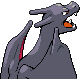 Charizard shiny back-facing sprite from Pokémon HeartGold