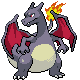 Charizard shiny front-facing sprite from Pokémon HeartGold