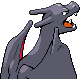 Charizard shiny back-facing sprite from Pokémon Platinum