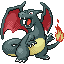 Charizard shiny front-facing sprite from Pokémon Ruby