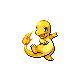 Charmander shiny front-facing sprite from Pokémon Pearl