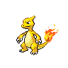 Charmeleon shiny front-facing sprite from Pokémon Black 2