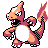 Charmeleon shiny front-facing sprite from Pokémon Crystal