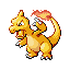Charmeleon shiny front-facing sprite from Pokémon Emerald