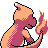 Charmeleon shiny back-facing sprite from Pokémon Gold