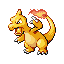 Charmeleon shiny front-facing sprite from Pokémon Ruby