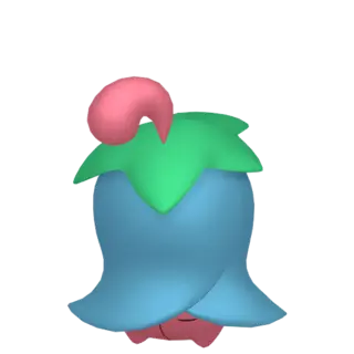 Cherrim shiny front-facing sprite from Pokémon Sword