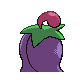Cherrim back-facing sprite from Pokémon Platinum