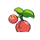 Cherubi shiny back-facing sprite from Pokémon Diamond