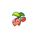 Cherubi shiny front-facing sprite from Pokémon Diamond