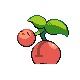 Cherubi shiny back-facing sprite from Pokémon HeartGold