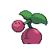 Cherubi back-facing sprite from Pokémon Platinum