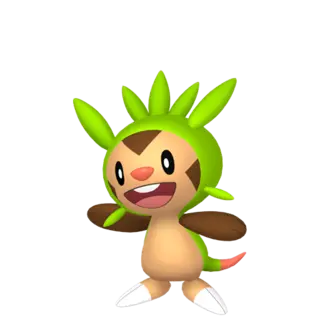 Chespin front-facing sprite from Pokémon Omega Ruby