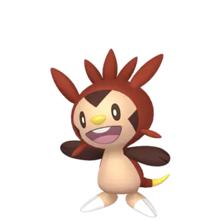 Chespin shiny front-facing sprite from Pokémon Omega Ruby