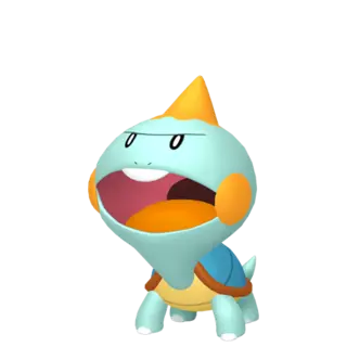 Chewtle front-facing sprite from Pokémon Scarlet/Violet: The Teal Mask