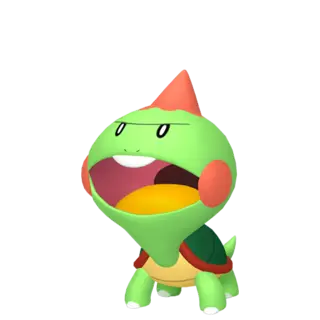 Chewtle shiny front-facing sprite from Pokémon Scarlet/Violet: The Teal Mask
