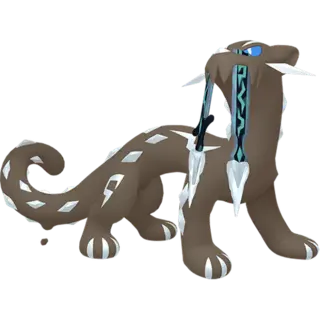 Chien Pao shiny front-facing sprite from Pokémon Scarlet