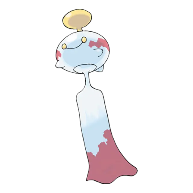 Chimecho, the Wind Chime Pokémon — Psychic-type Pokémon official artwork