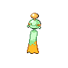 Chimecho shiny front-facing sprite from Pokémon White 2