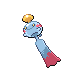 Chimecho front-facing sprite from Pokémon SoulSilver