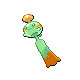 Chimecho shiny front-facing sprite from Pokémon SoulSilver