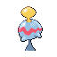 Chimecho back-facing sprite from Pokémon Sapphire