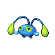 Chinchou shiny front-facing sprite from Pokémon Platinum