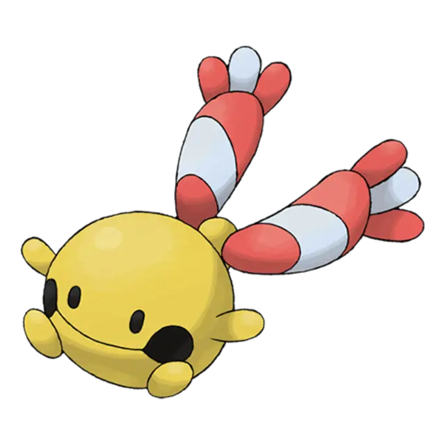 Chingling, the Bell Pokémon — Psychic-type Pokémon official artwork