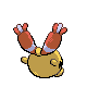 Chingling back-facing sprite from Pokémon Diamond