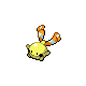 Chingling shiny front-facing sprite from Pokémon Diamond