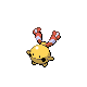 Chingling front-facing sprite from Pokémon SoulSilver