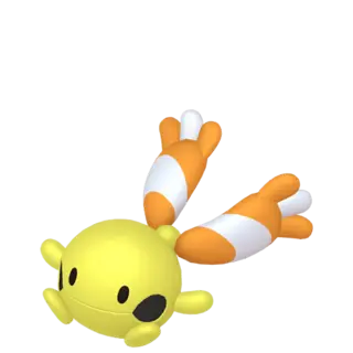 Chingling shiny front-facing sprite from Pokémon Legends: Arceus