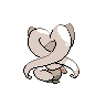 Cinccino back-facing sprite from Pokémon Black 2