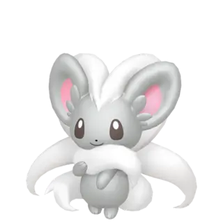 Cinccino front-facing sprite from Pokémon Sword