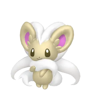 Cinccino shiny front-facing sprite from Pokémon Sword