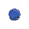 Clamperl back-facing sprite from Pokémon Black 2