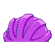 Clamperl shiny back-facing sprite from Pokémon Platinum
