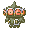 Claydol front-facing sprite from Pokémon Emerald