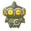 Claydol shiny front-facing sprite from Pokémon Emerald