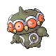 Claydol front-facing sprite from Pokémon SoulSilver