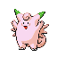 Clefable shiny front-facing sprite from Pokémon FireRed