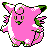 Clefable shiny front-facing sprite from Pokémon Gold