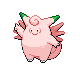 Clefable shiny front-facing sprite from Pokémon SoulSilver