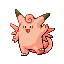 Clefable front-facing sprite from Pokémon Ruby