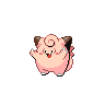 Clefairy front-facing sprite from Pokémon White 2