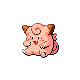 Clefairy front-facing sprite from Pokémon Pearl